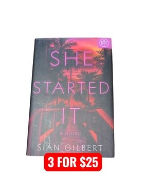 She Started It by Sian Gilbert BOTM Hardback
